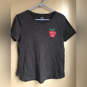 Dark Gray Old Navy “Happy to the Core” Top